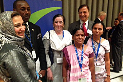 Divuben Rathod at the SE4ALL Meeting in New York